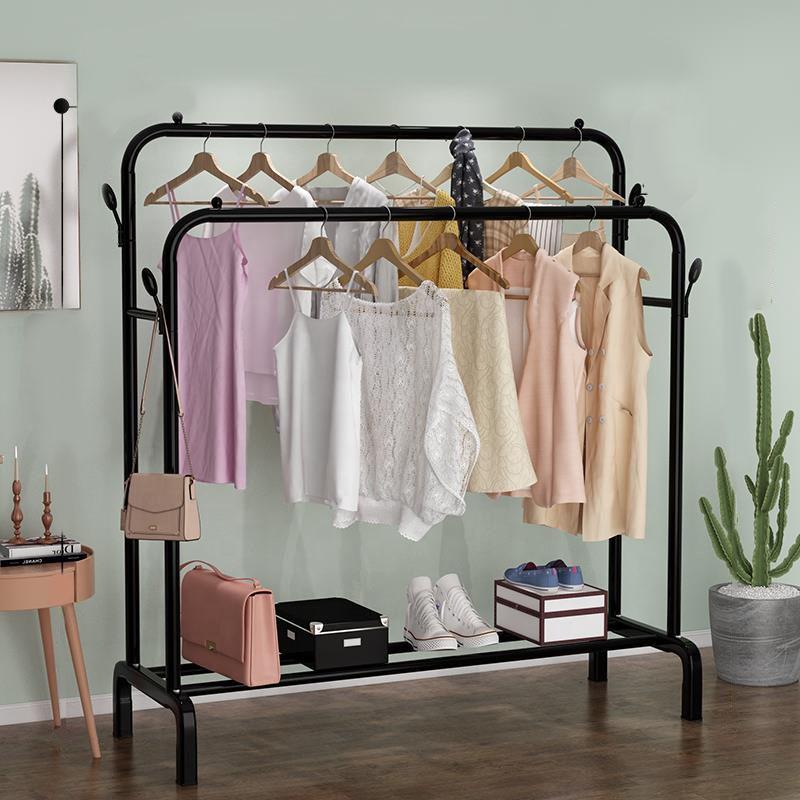 Clothes Hangers with Single Shelf