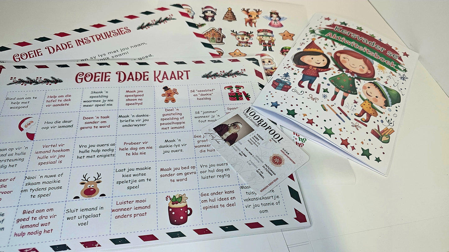 Official Santa Mail Set| Personalised and sent from Santa Himself