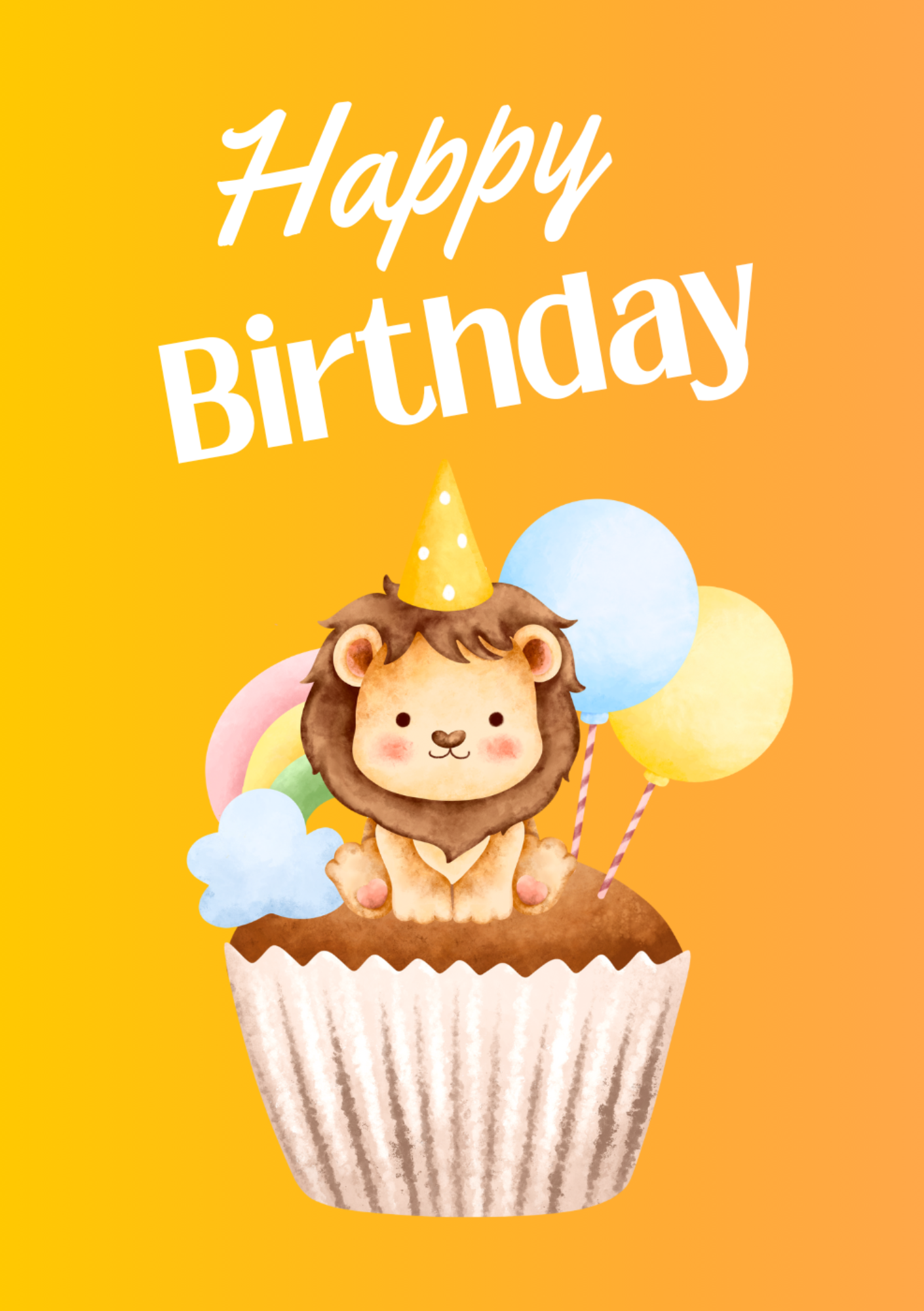 Funny & Unique Birthday Cards | Digital Template