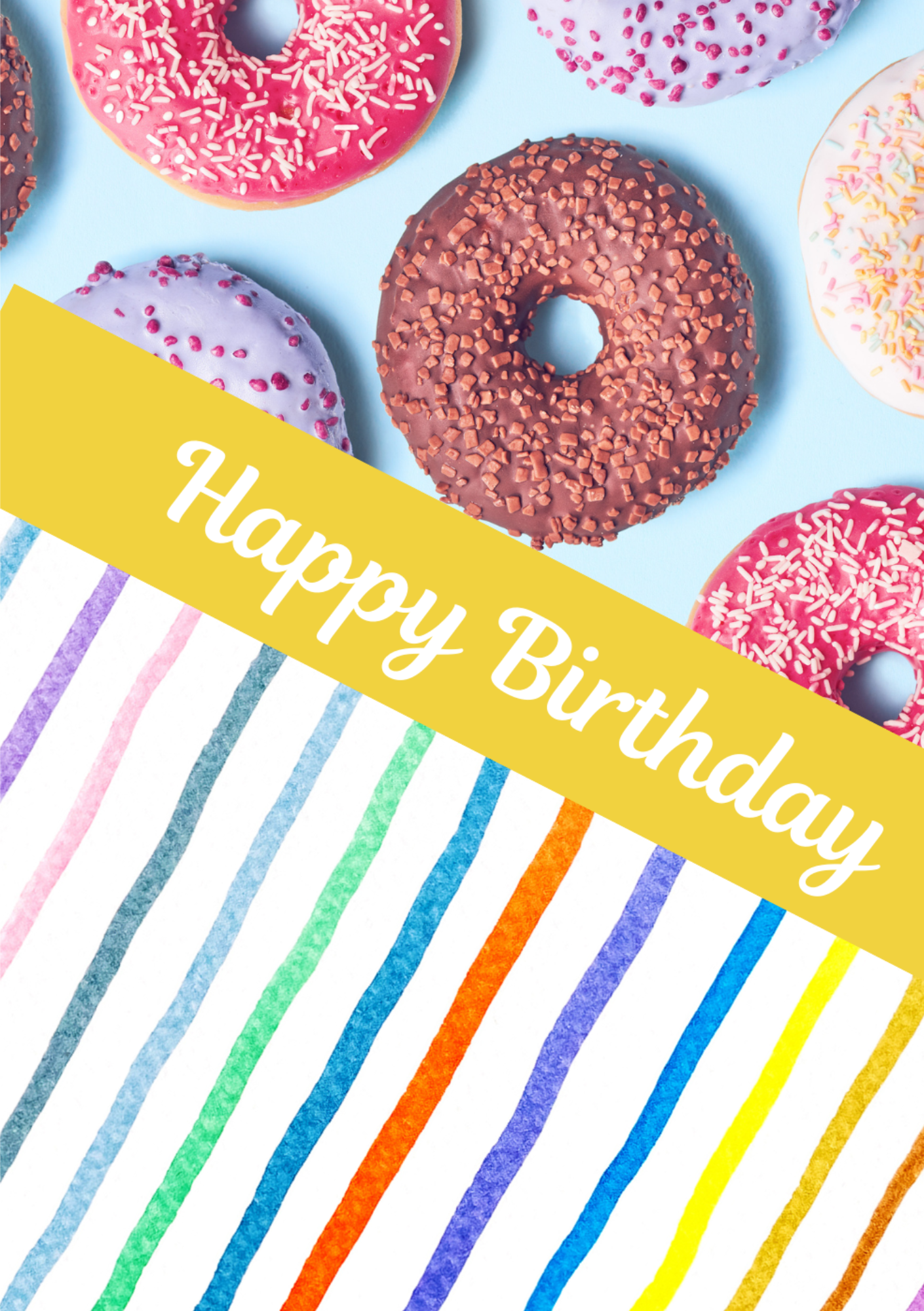 Funny & Unique Birthday Cards | Digital Template