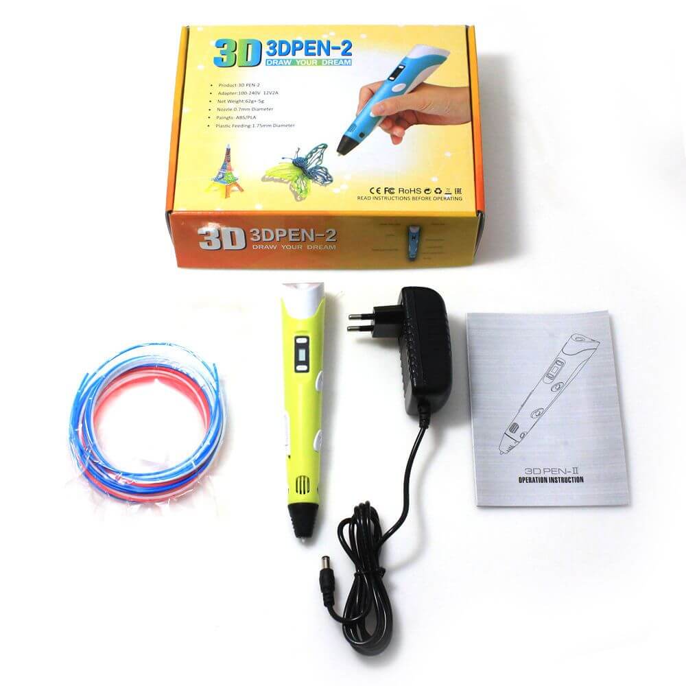 3D Printing Doodle Arts Craft Drawing USB Pen Set