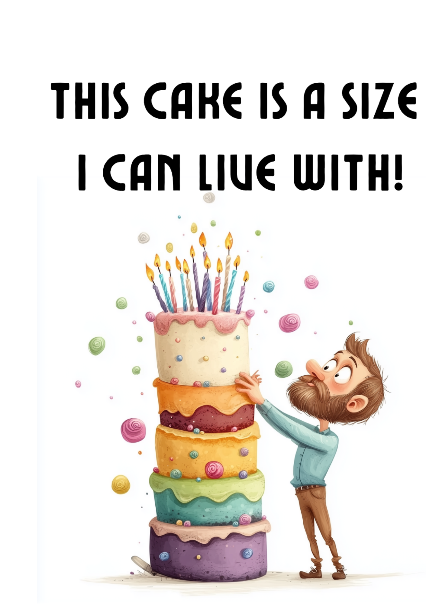 Funny & Unique Birthday Cards | Digital Template