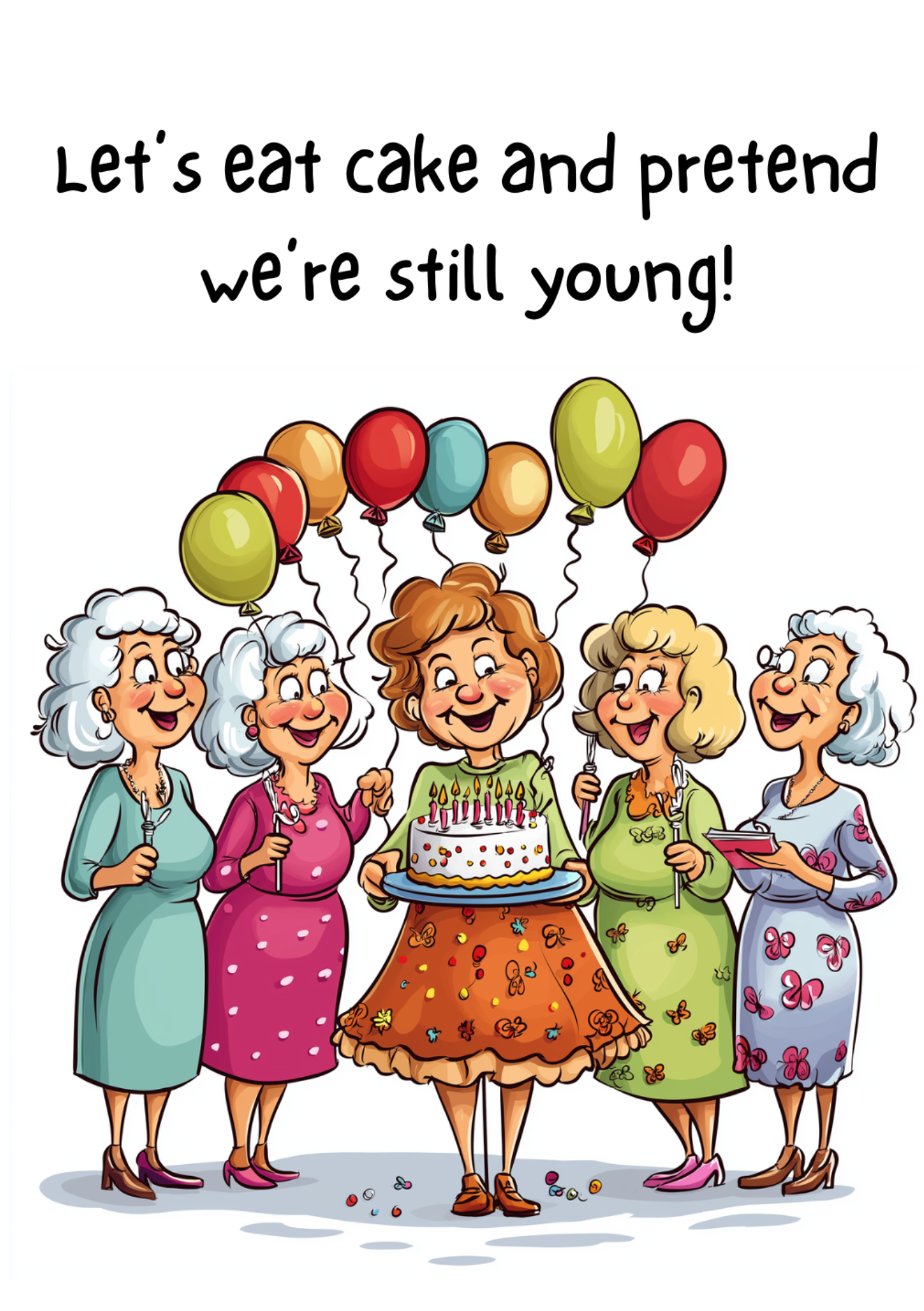 Funny & Unique Birthday Cards | Digital Template