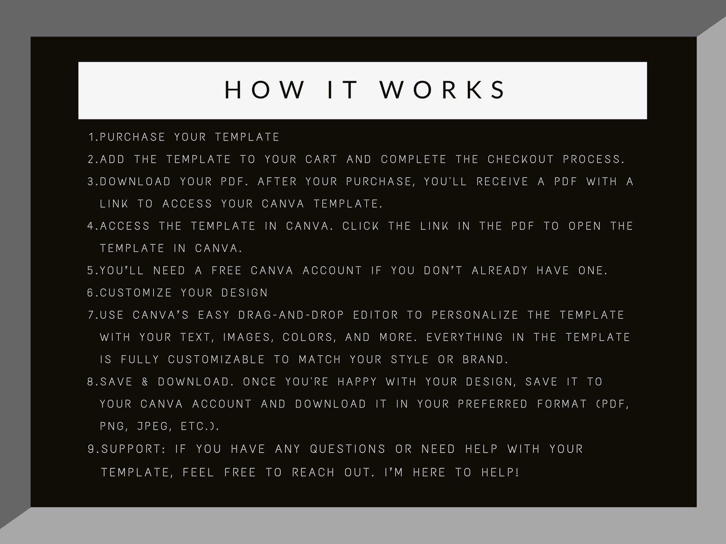 Monochrome Minimalist Wedding Theme Printable Template | Canva Templates