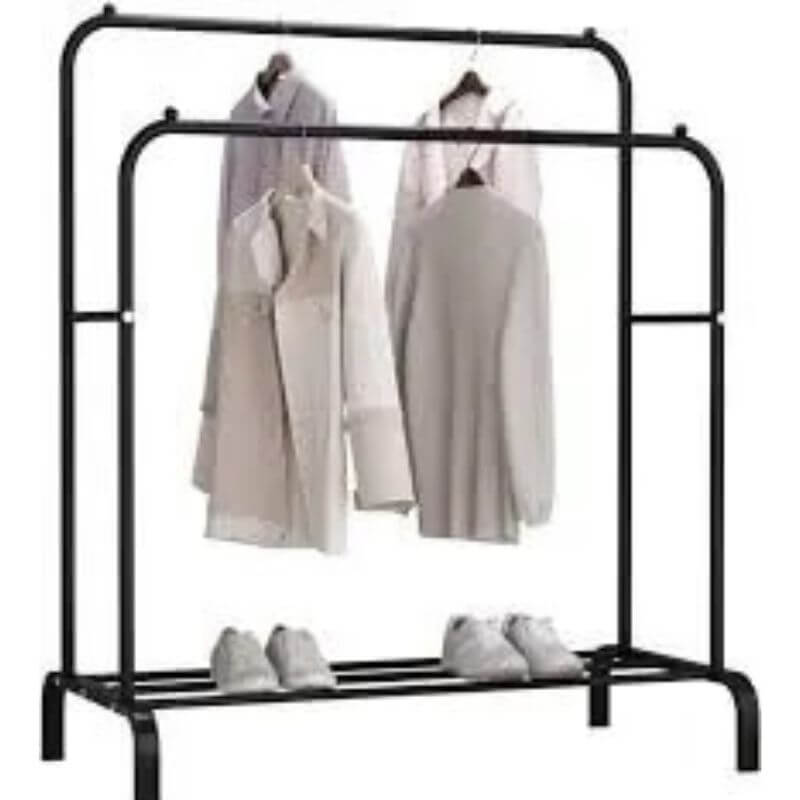 Clothes Hangers with Single Shelf