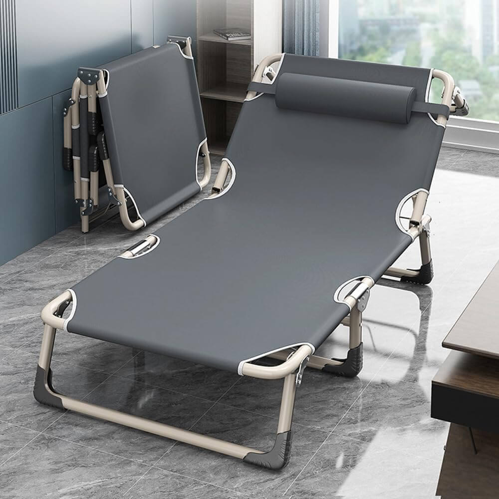 Folding Sun Lounger Recliner Chair