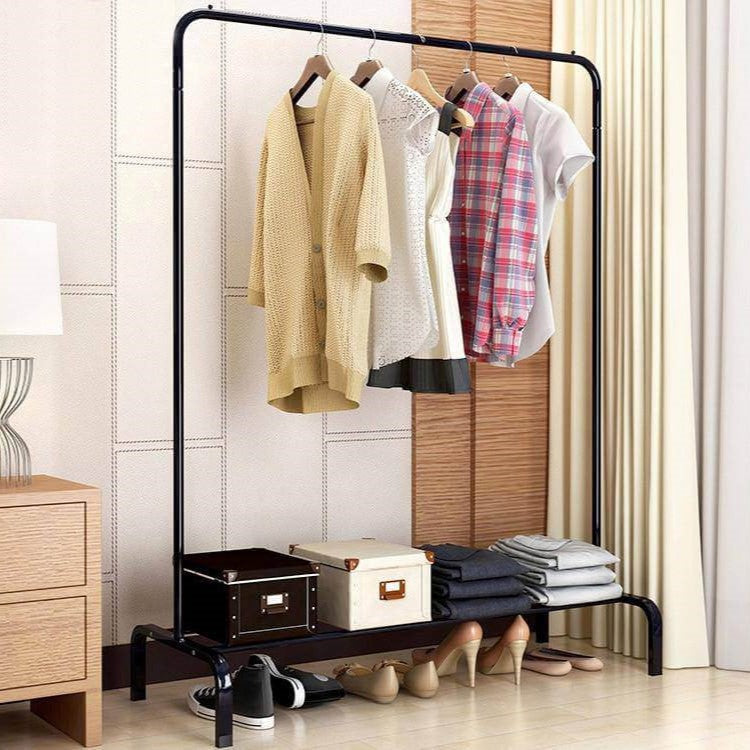 Metal Single Pole Clothes Rack