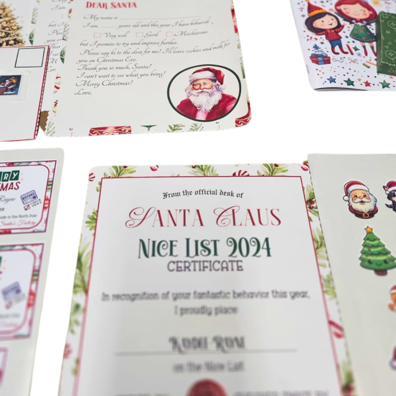 Official Santa Mail Set| Personalised and sent from Santa Himself