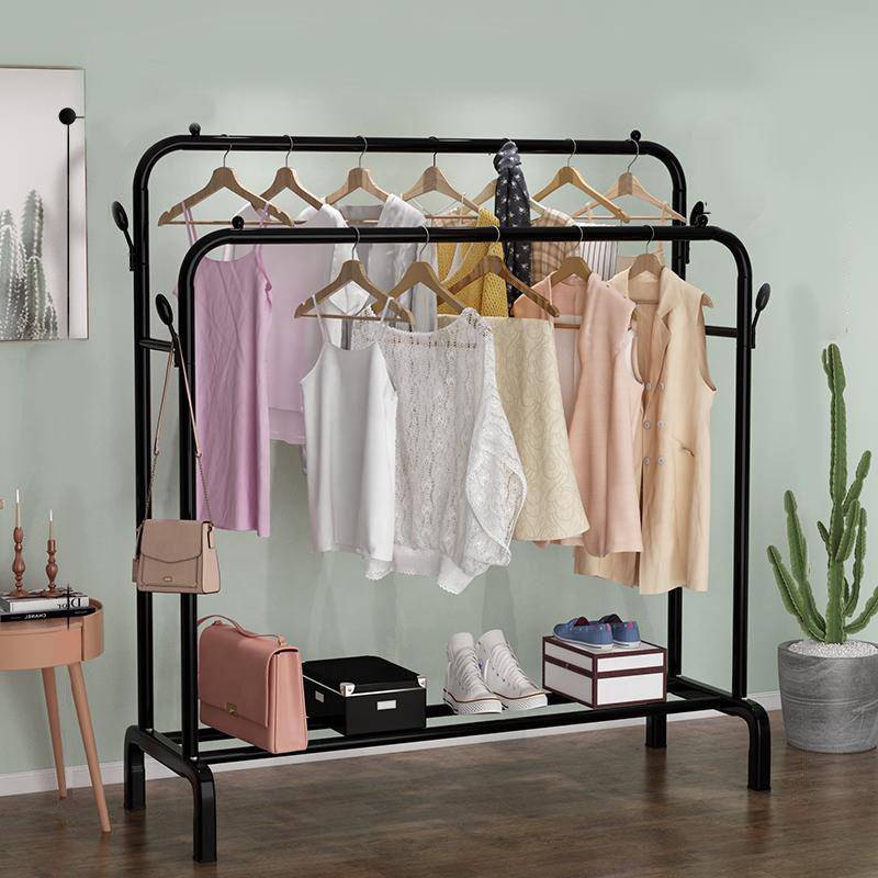 Clothes Hangers with Single Shelf