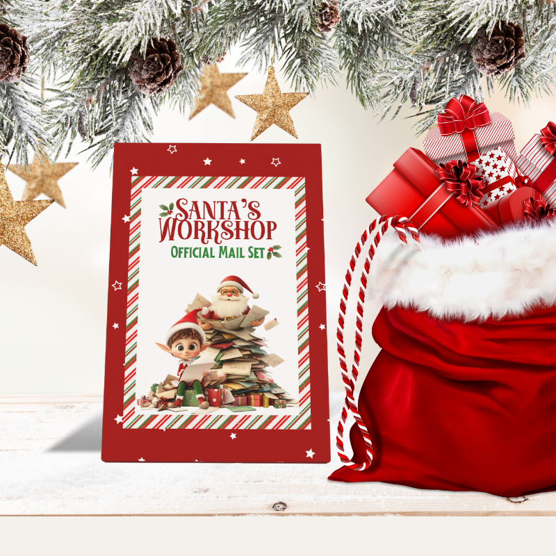 Official Santa Mail Set| Personalised and sent from Santa Himself
