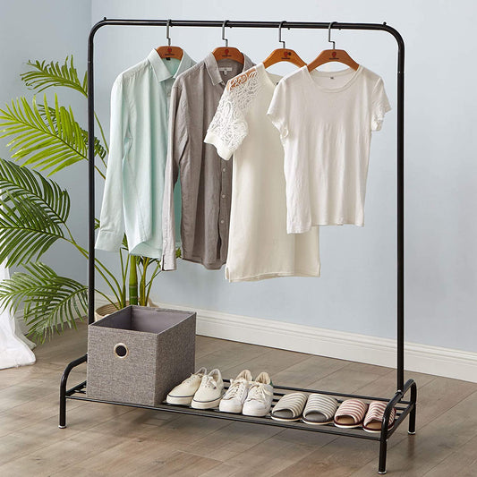 Metal Single Pole Clothes Rack