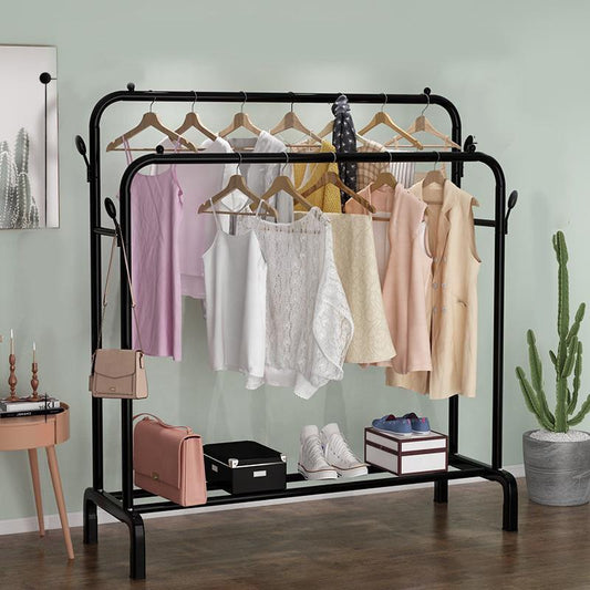 Clothes Hangers with Single Shelf