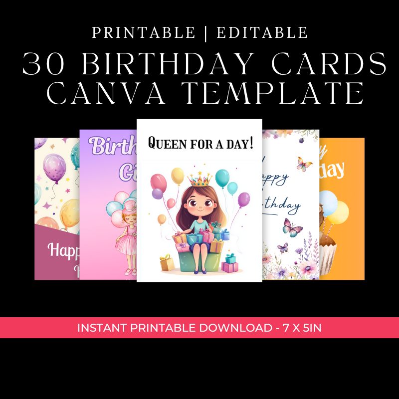 Funny & Unique Birthday Cards | Digital Template