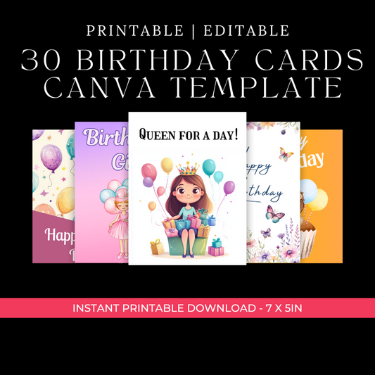 Funny & Unique Birthday Cards | Digital Template