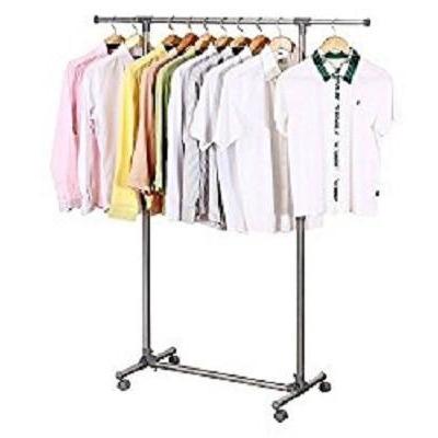 Stainless Steel Single Pole Clothing Rail