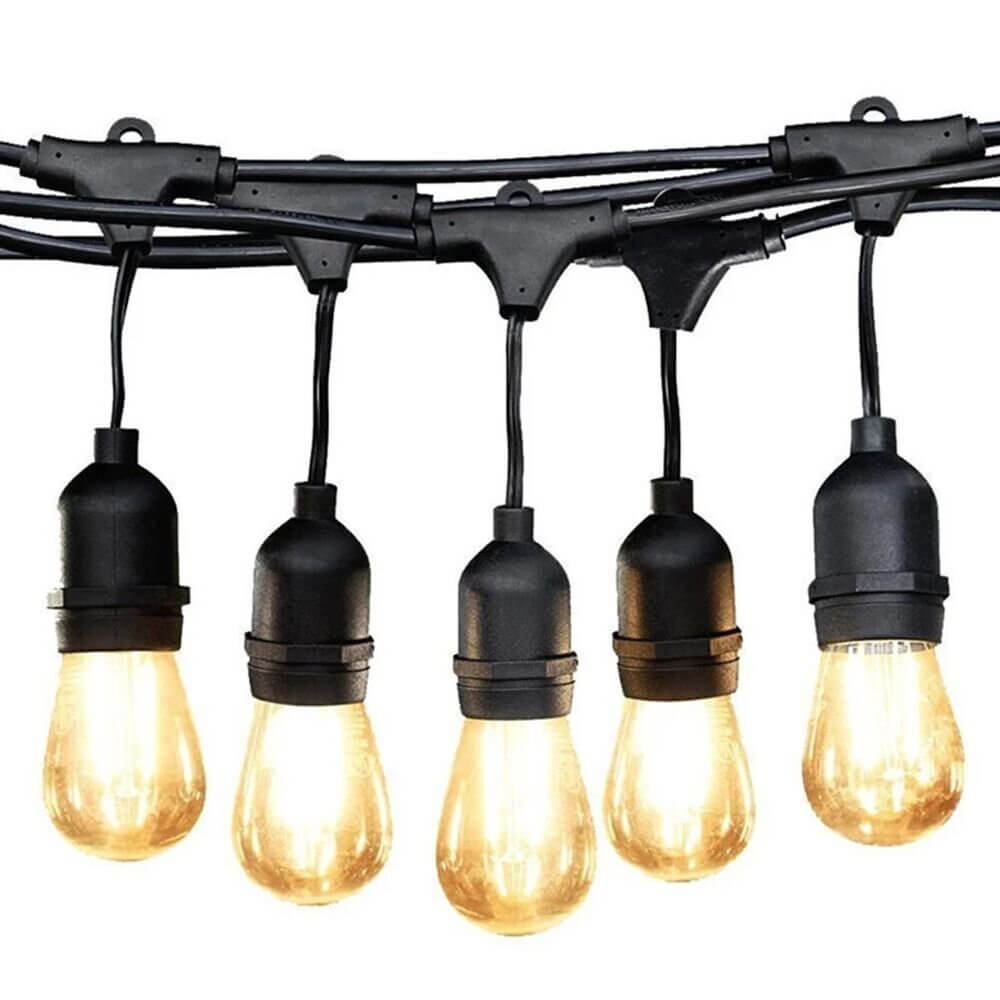 20 LED Bulb String Lights 20m