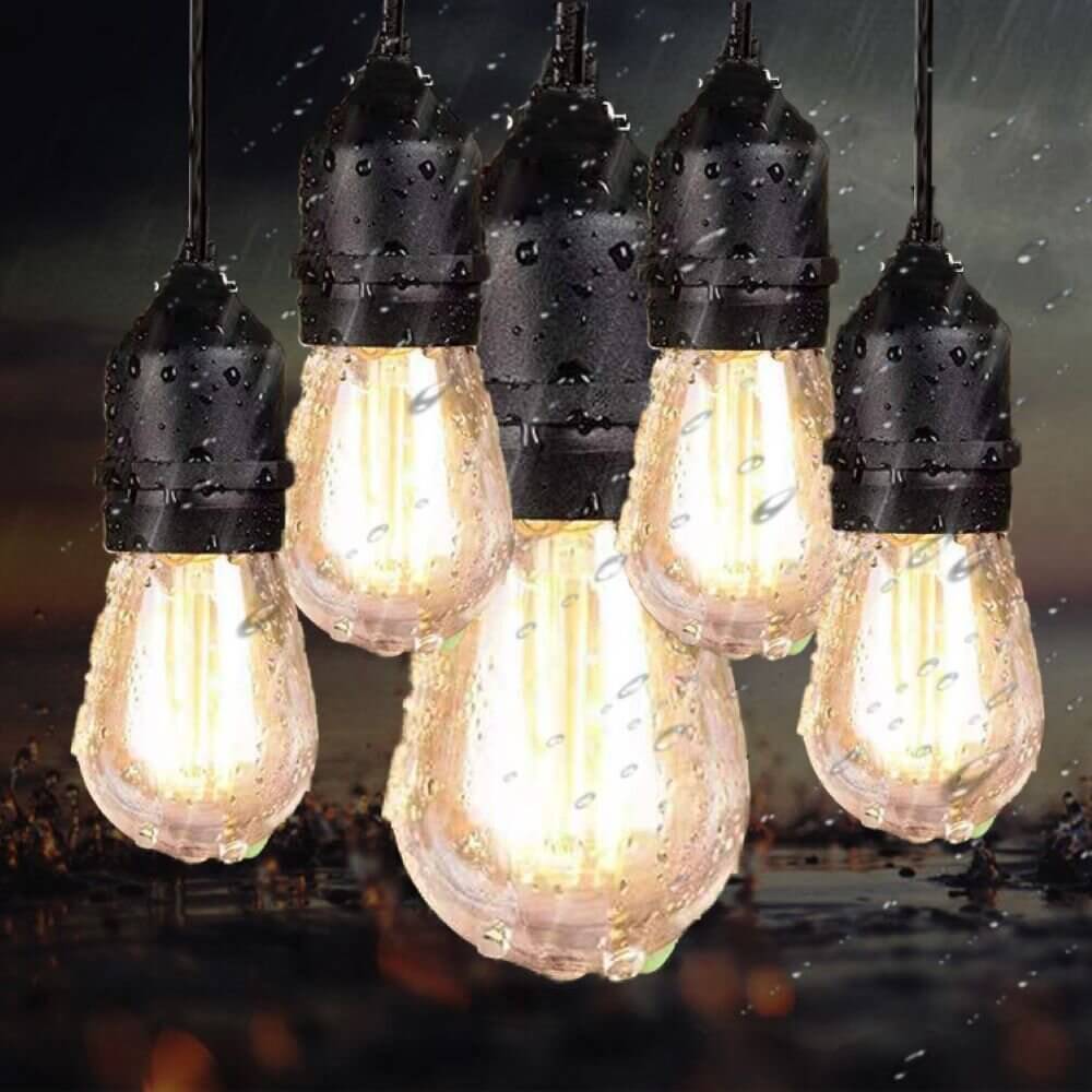 20 LED Bulb String Lights 20m