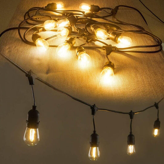 20 LED Bulb String Lights 20m