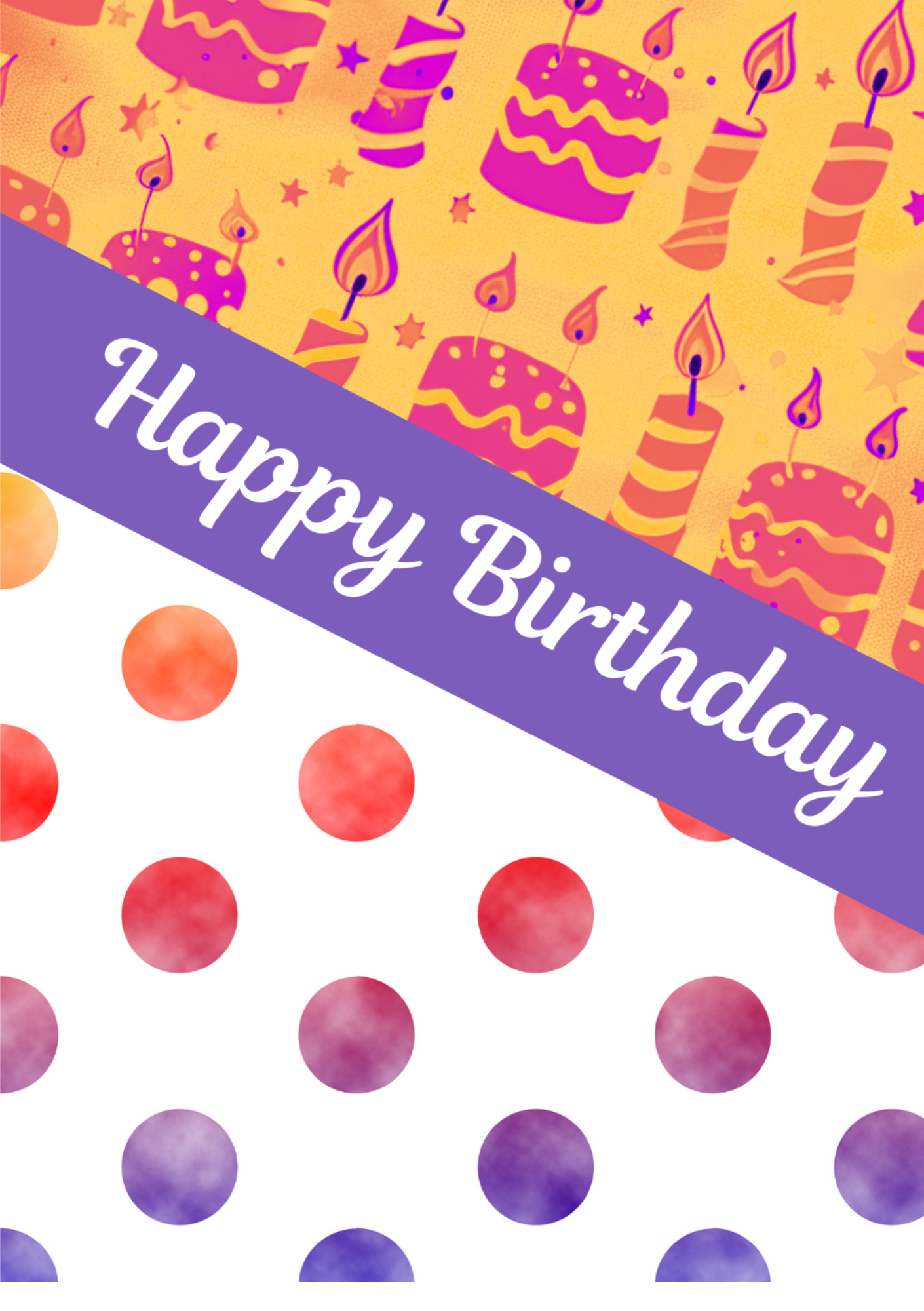 Funny & Unique Birthday Cards | Digital Template