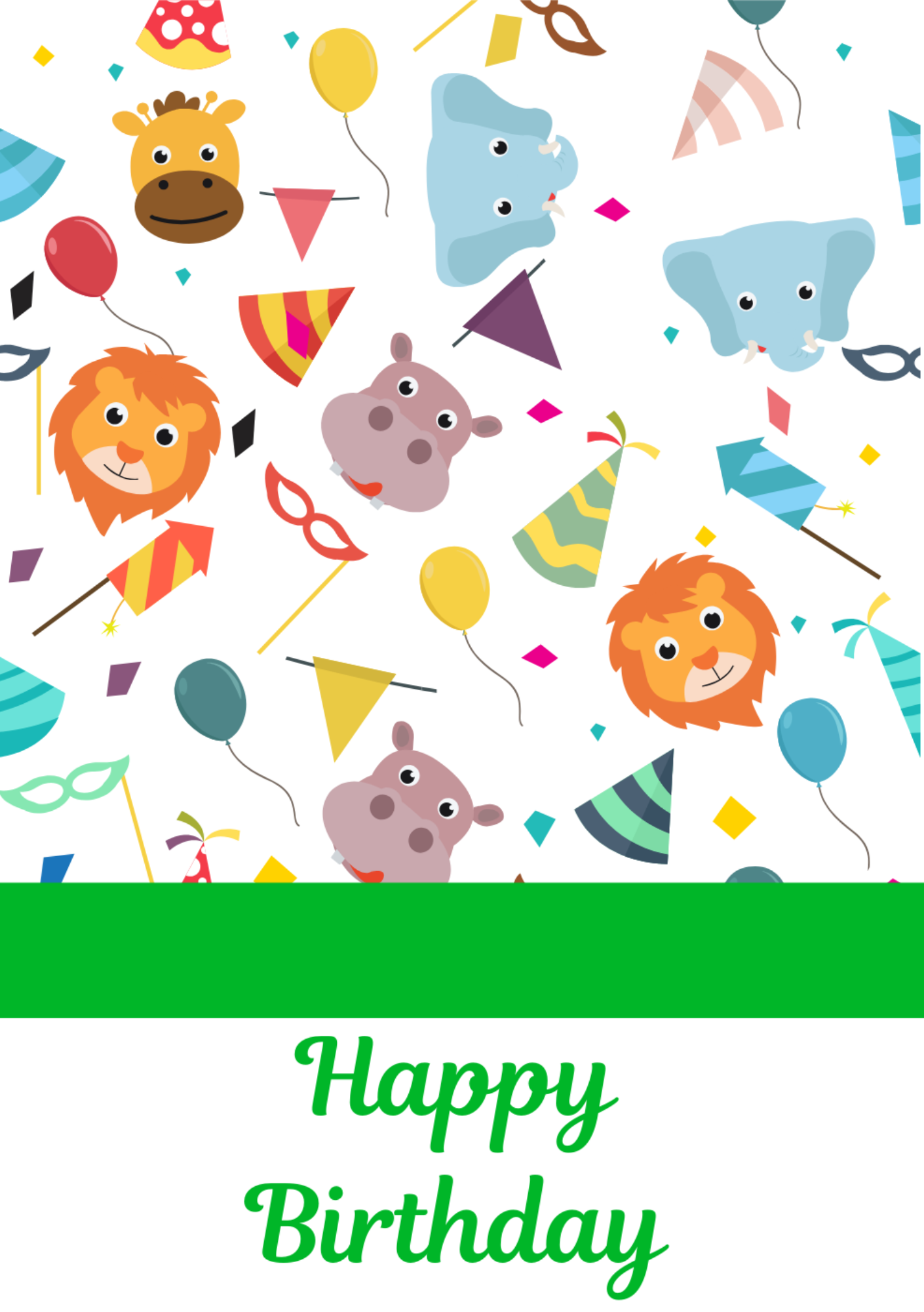 Funny & Unique Birthday Cards | Digital Template