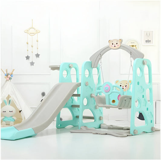 3 in 1 Swing and Slide Set for Kids