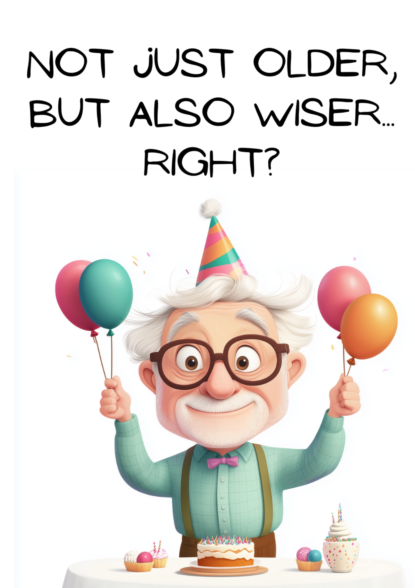 Funny & Unique Birthday Cards | Digital Template