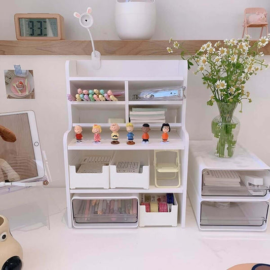 Minimalistic Fiber Board Desktop Organizer