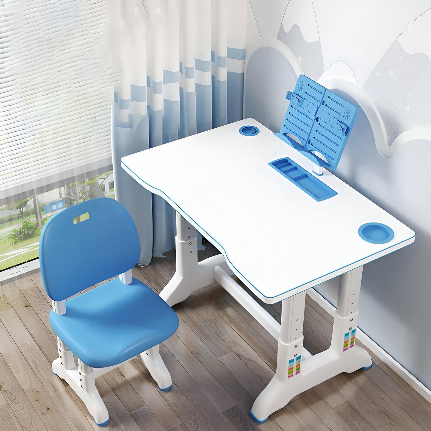 Multifunctional Childrens Study Desk with Chair