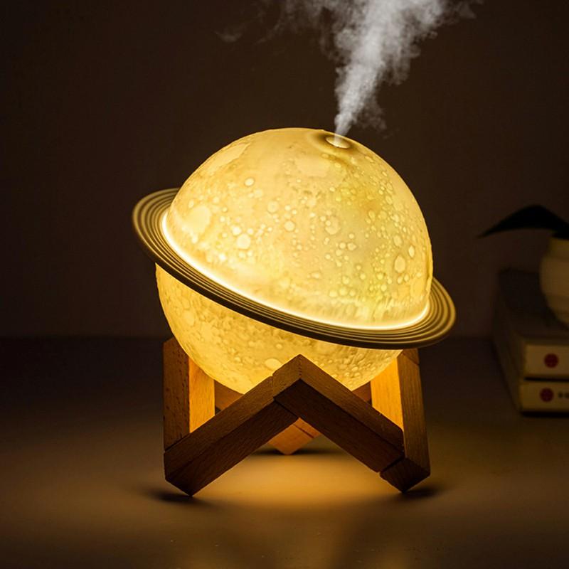 200ml Saturn Lamp Air Humidifier with Mix Colors