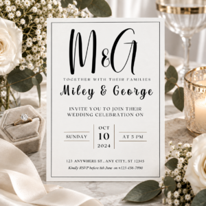 Noir Monochrome — Wedding Suite