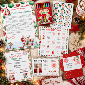 Santa Mail Christmas Keepsake Kit