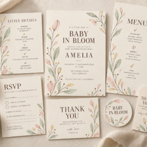 Baby in Bloom — Botanical Celebration Suite